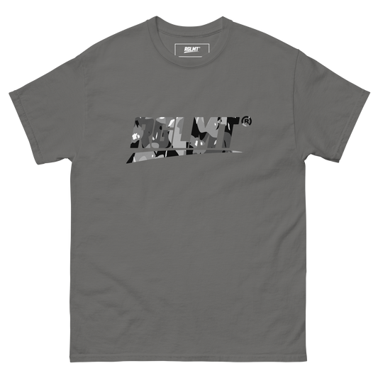 T-shirt Classic anthracite RGLMT, design Cendre – vue avant